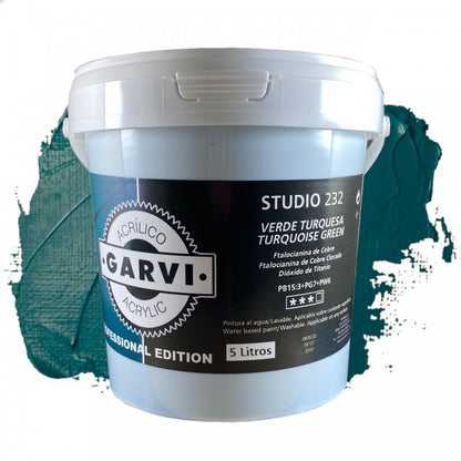 Acrílico GARVI Studio MIR — Azules, Verdes y Violetas · 200 ml a 5 L