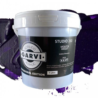 Acrílico GARVI Studio MIR — Azules, Verdes y Violetas · 200 ml a 5 L