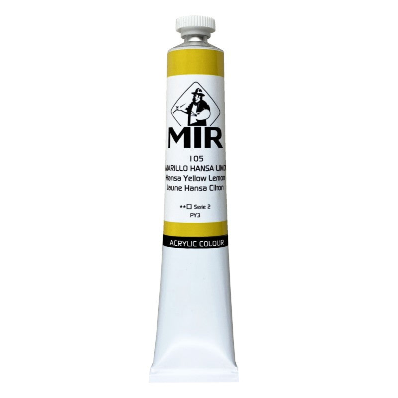 Acrílicos Extrafinos MIR Cremoso — Tubo 60 ml para Bellas Artes y Restauración