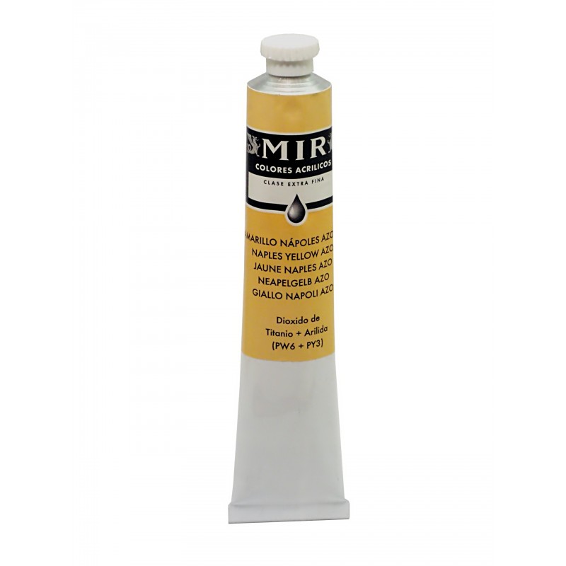 Acrílicos Extrafinos MIR Cremoso — Tubo 60 ml para Bellas Artes y Restauración