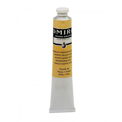 Acrílicos Extrafinos MIR Cremoso — Tubo 60 ml para Bellas Artes y Restauración