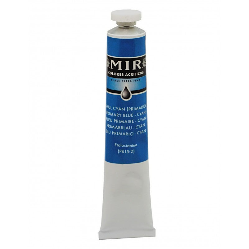Acrílicos Extrafinos MIR Cremoso — Tubo 60 ml para Bellas Artes y Restauración