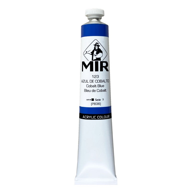 Acrílicos Extrafinos MIR Cremoso — Tubo 60 ml para Bellas Artes y Restauración