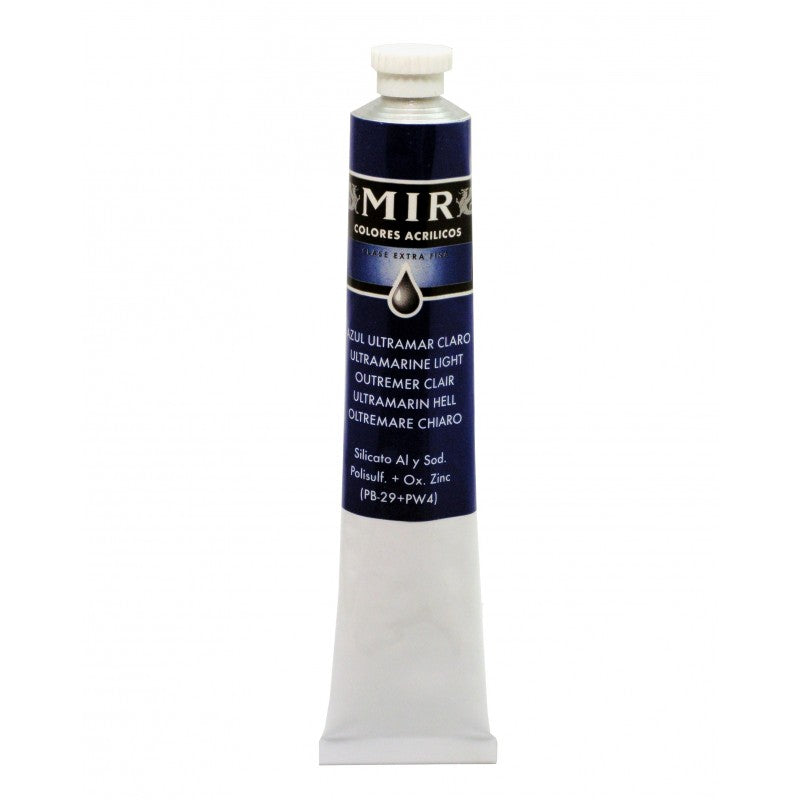 Acrílicos Extrafinos MIR Cremoso — Tubo 60 ml para Bellas Artes y Restauración
