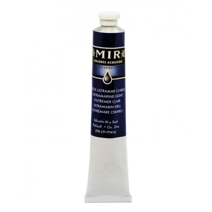 Acrílicos Extrafinos MIR Cremoso — Tubo 60 ml para Bellas Artes y Restauración