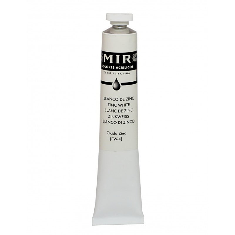 Acrílicos Extrafinos MIR Cremoso — Tubo 60 ml para Bellas Artes y Restauración