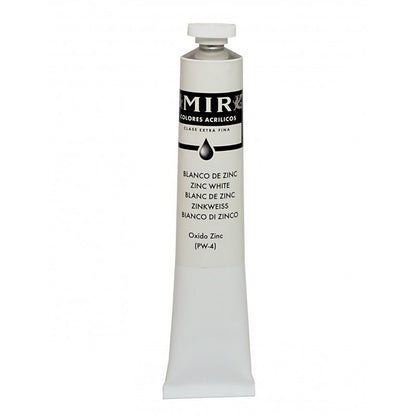 Acrílicos Extrafinos MIR Cremoso — Tubo 60 ml para Bellas Artes y Restauración