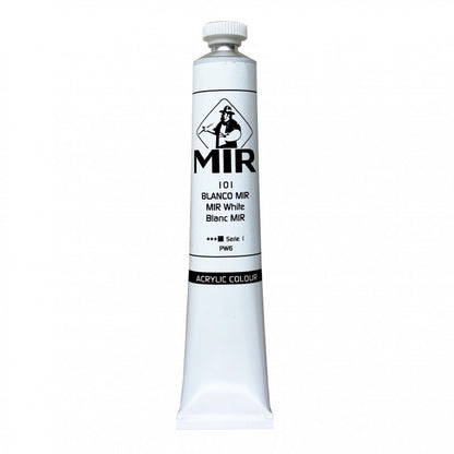 Acrílicos Extrafinos MIR Cremoso — Tubo 60 ml para Bellas Artes y Restauración