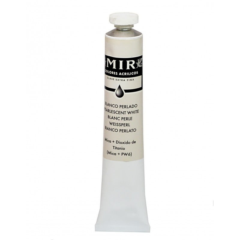 Acrílicos Extrafinos MIR Cremoso — Tubo 60 ml para Bellas Artes y Restauración