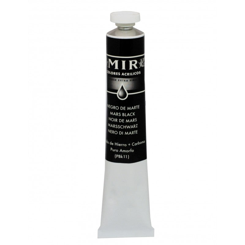 Acrílicos Extrafinos MIR Cremoso — Tubo 60 ml para Bellas Artes y Restauración