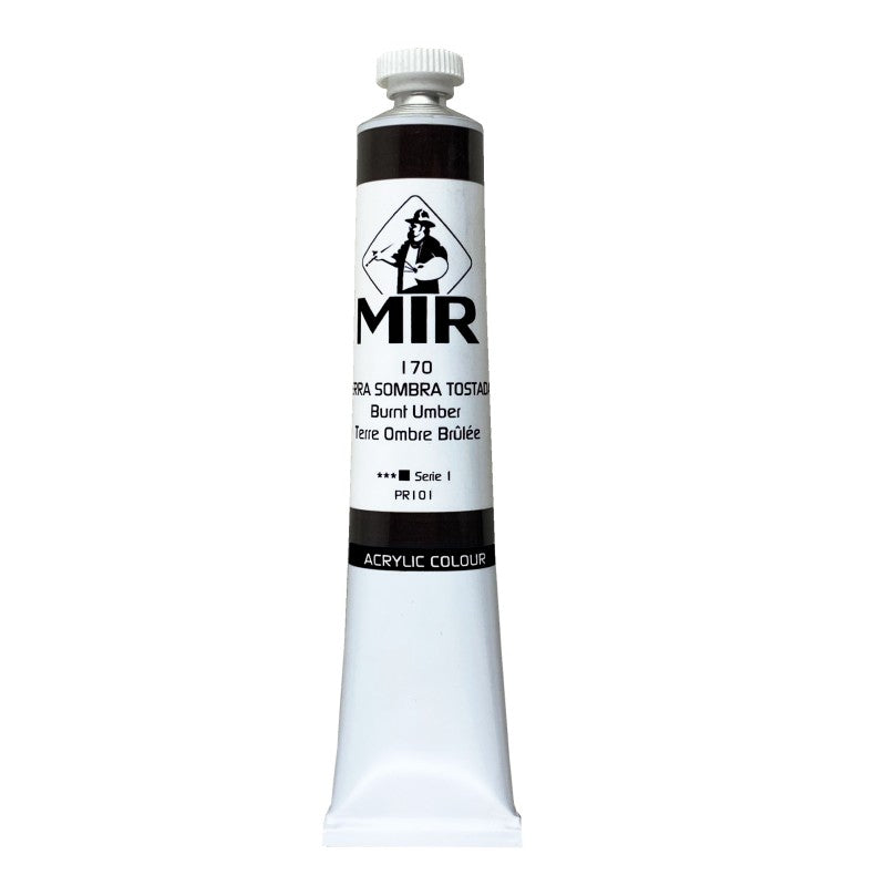 Acrílicos Extrafinos MIR Cremoso — Tubo 60 ml para Bellas Artes y Restauración