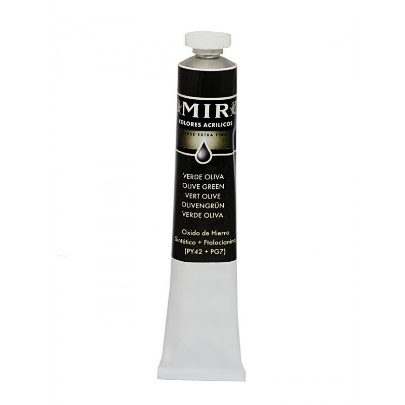 Acrílicos Extrafinos MIR Cremoso — Tubo 60 ml para Bellas Artes y Restauración