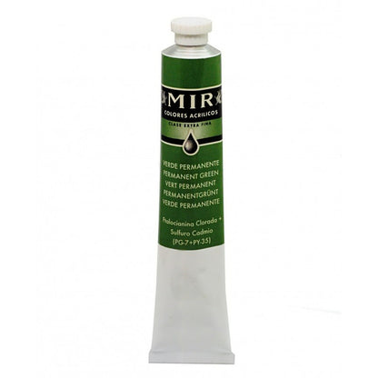 Acrílicos Extrafinos MIR Cremoso — Tubo 60 ml para Bellas Artes y Restauración