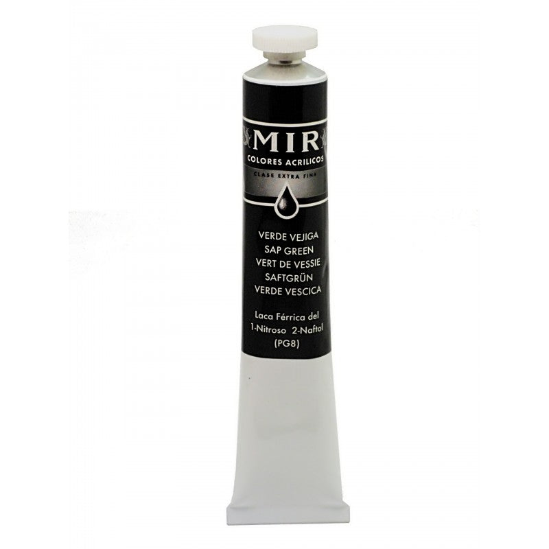 Acrílicos Extrafinos MIR Cremoso — Tubo 60 ml para Bellas Artes y Restauración