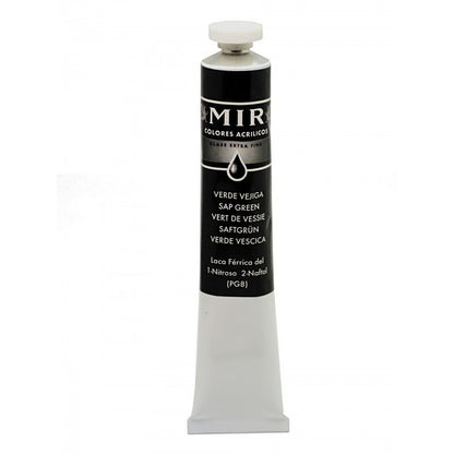 Acrílicos Extrafinos MIR Cremoso — Tubo 60 ml para Bellas Artes y Restauración
