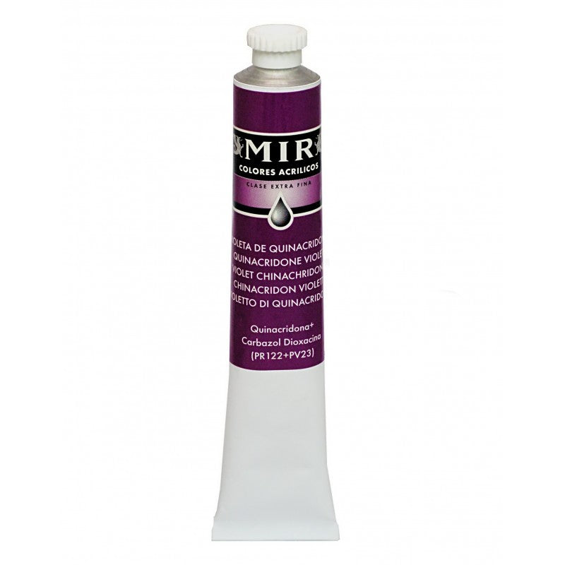 Acrílicos Extrafinos MIR Cremoso — Tubo 60 ml para Bellas Artes y Restauración
