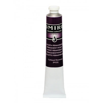 Acrílicos Extrafinos MIR Cremoso — Tubo 60 ml para Bellas Artes y Restauración