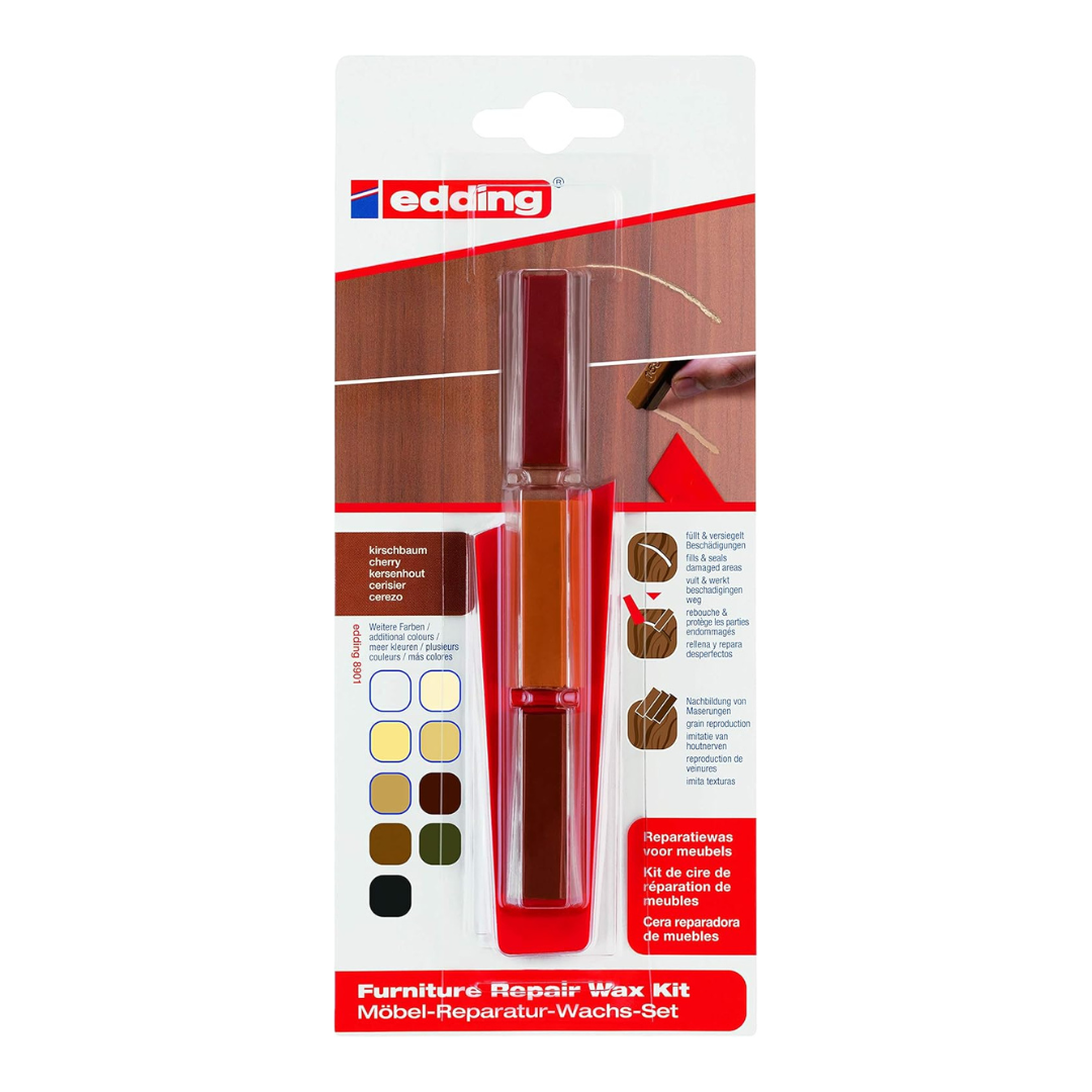 Edding 8901 Cera Reparadora Madera - Restauración Profesional