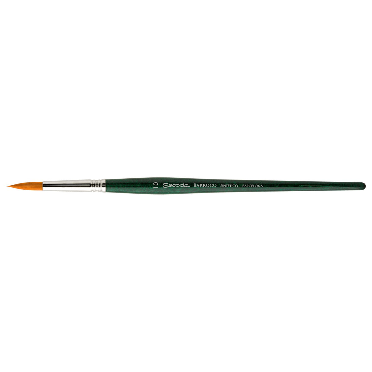 Pincel Escoda Barroco 1410 de mango corto verde