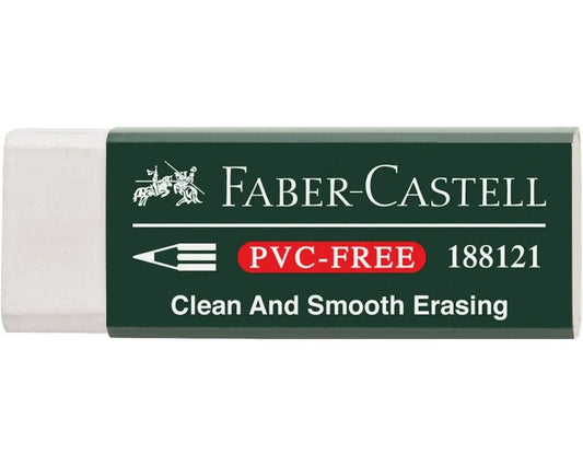 Goma de Borrar 7081 N Blanca Sin PVC Faber-Castell