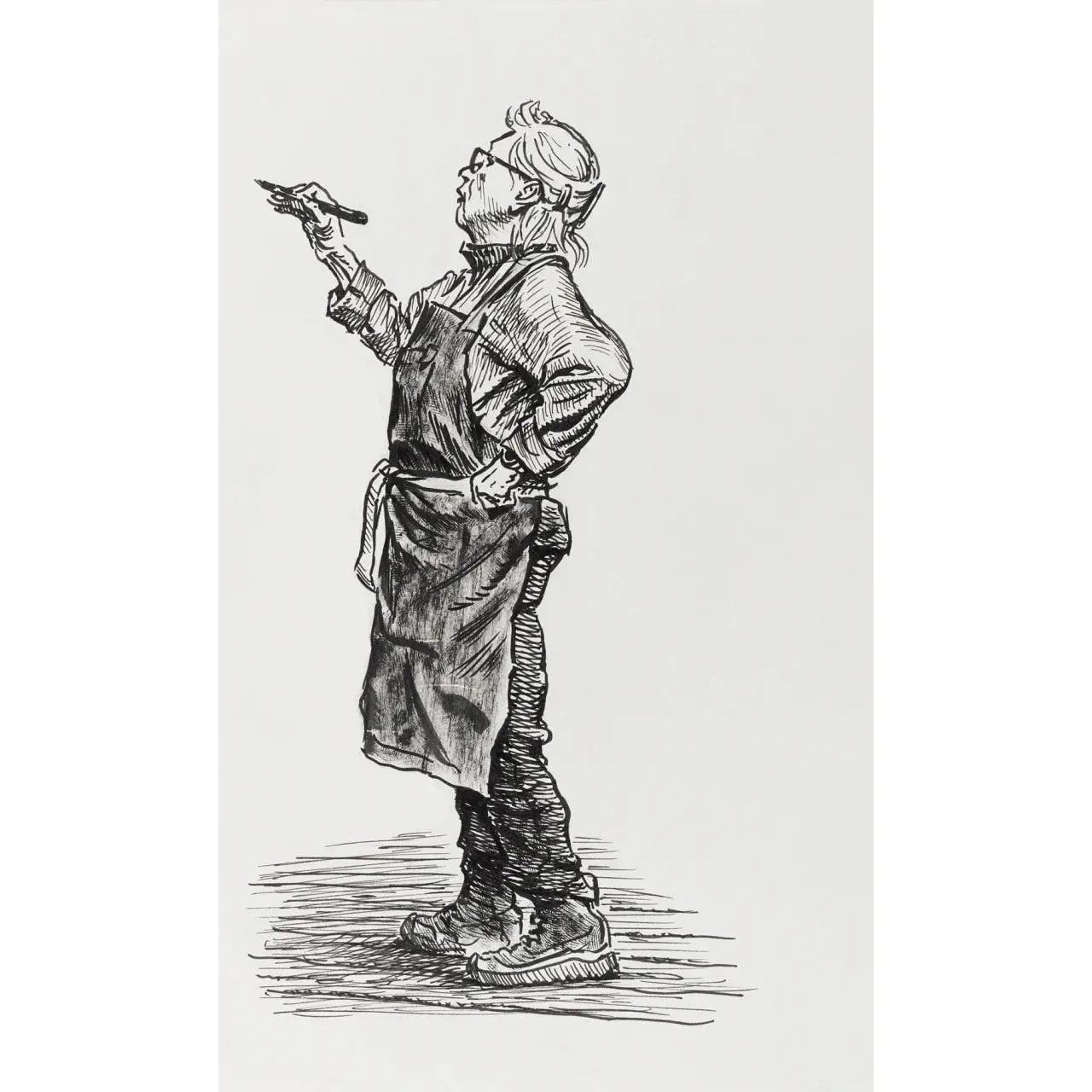 Estuche con 4 rotuladores Pitt Artist Pen negro S-B