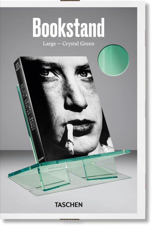 Atril Libro Grande. Cristal Verde - Bookstand. Large. Crystal Green