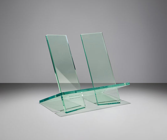Großes Buchpult. Kristallgrün – Bookstand. Large. Crystal Green