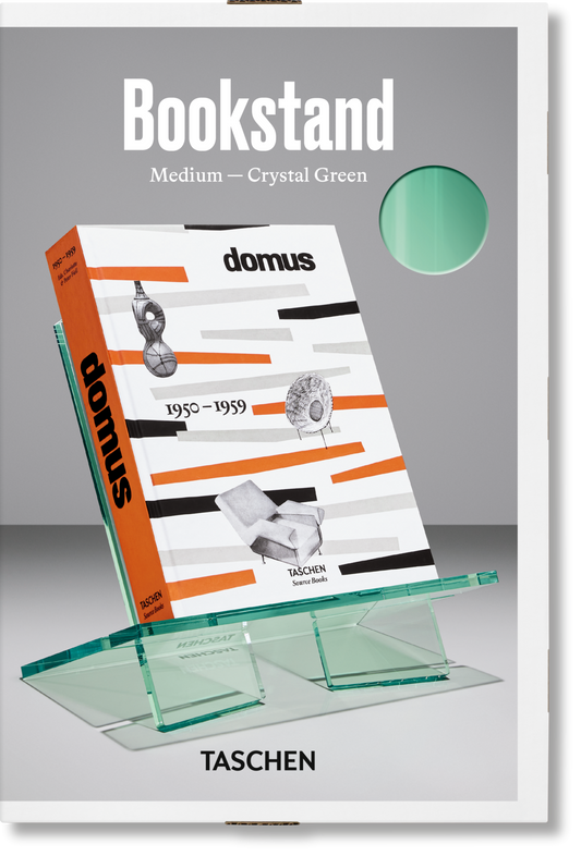 Atril Libro Normal. Cristal Verde - Bookstand. Medium. Crystal Green