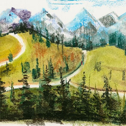 Estuche con 24 pasteles blandos mini