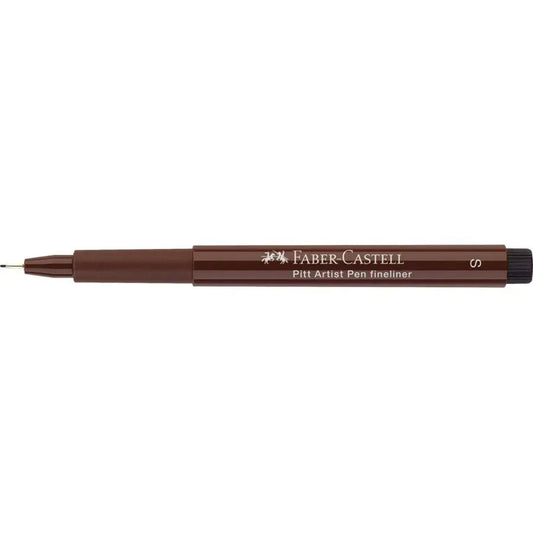Pitt Artist Pen S Faserspitzenmarker Dunkelsepia
