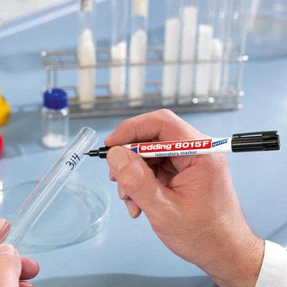 Edding 8015 F Marcador para Laboratorio - Resistente a la Abrasión Certificada