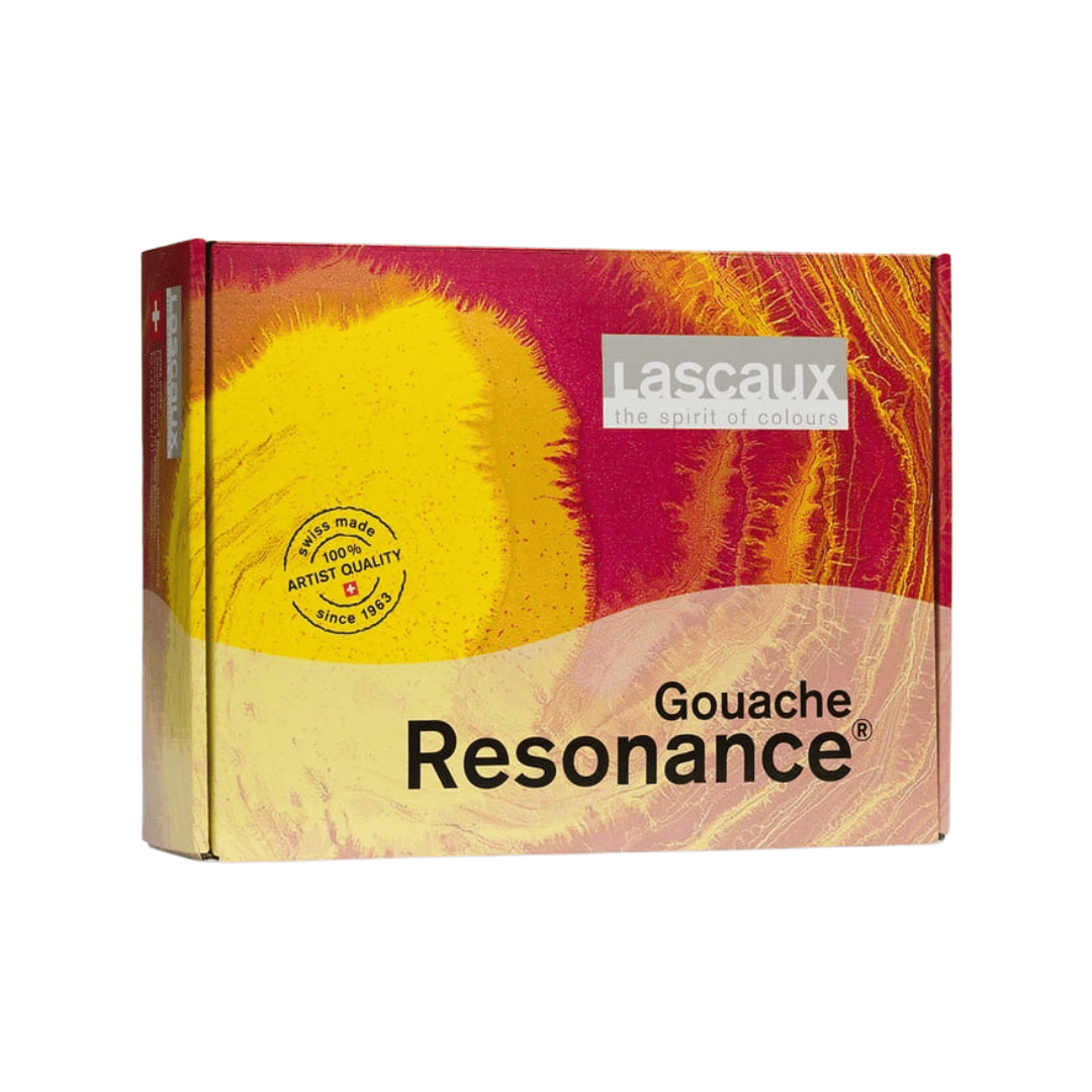 Lascaux Resonance® Gouache — Estuche 12 × 50 ml