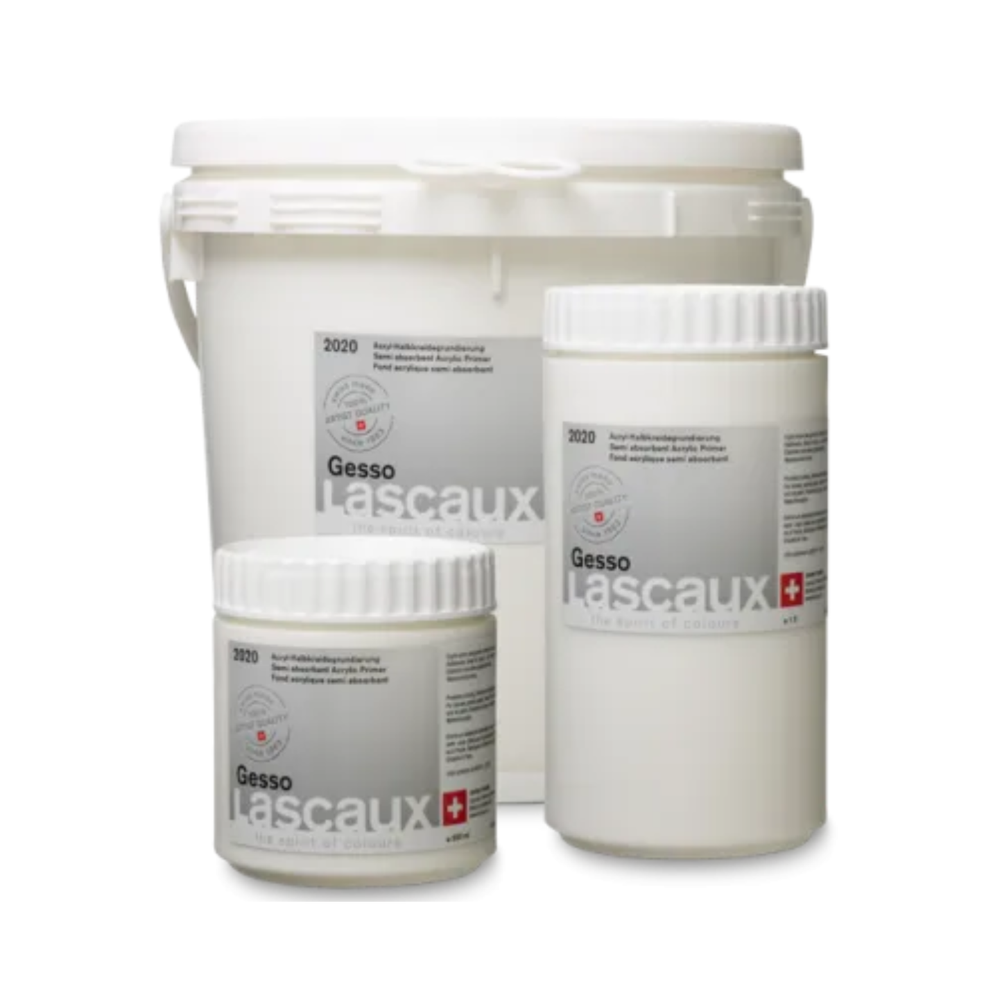 Lascaux Gesso — Imprimación Acrílica Profesional