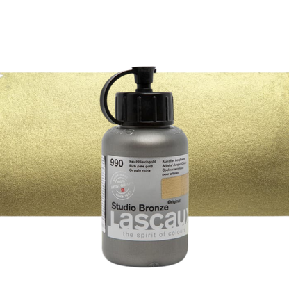 Lascaux Studio Bronze — Acrílico Metálico Profesional