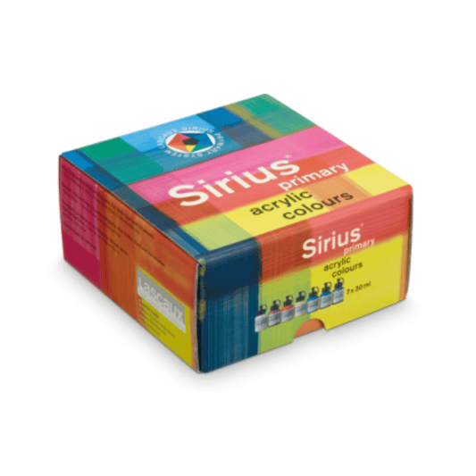 Lascaux Sirius® Acrílico — Estuche 7 × 85 ml