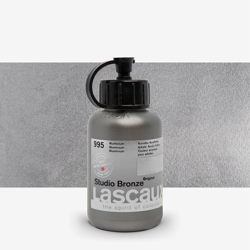 Lascaux Studio Bronze 995 Aluminio — acrílico metálico