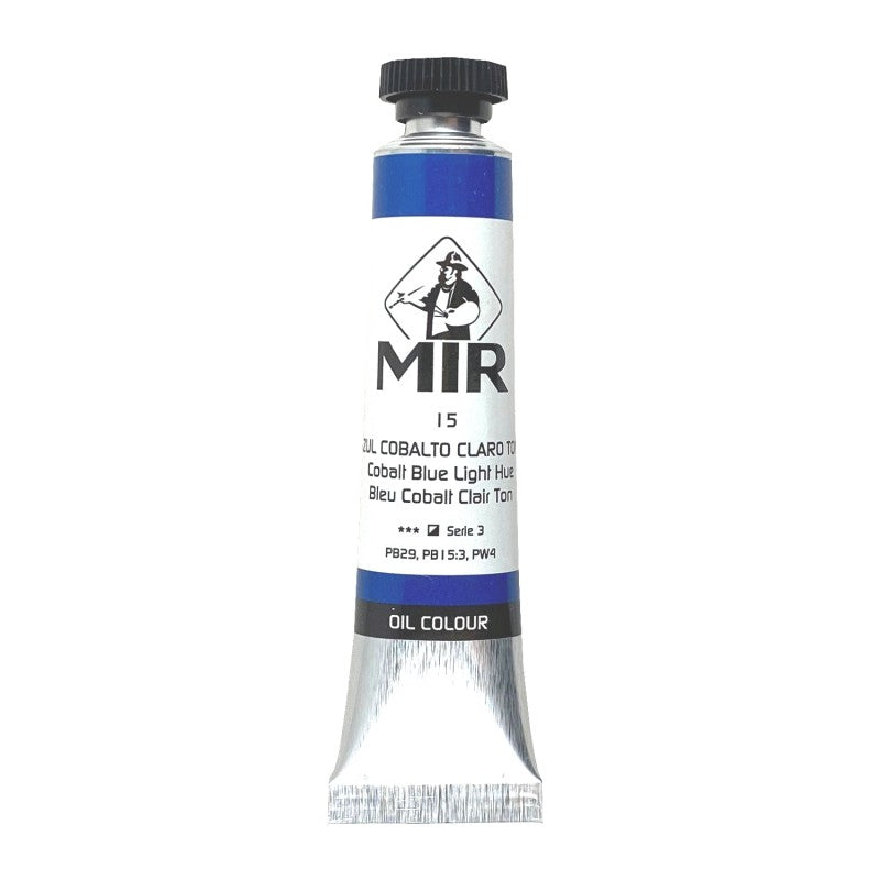 Óleo Extrafino MIR — Azules, Verdes y Violetas · Tubos 20/60/200 ml