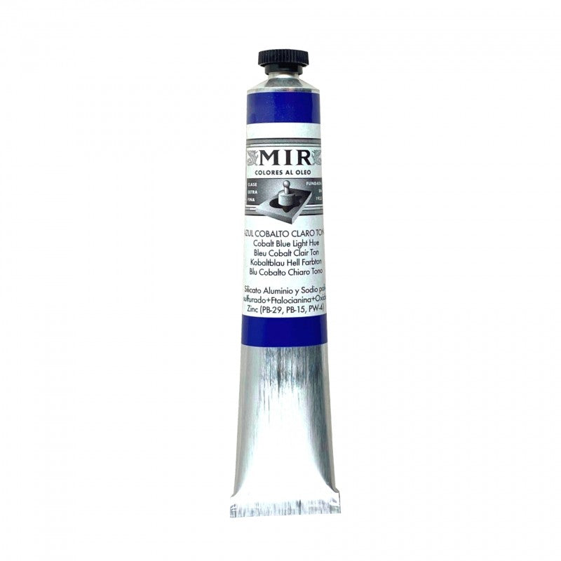 Óleo Extrafino MIR — Azules, Verdes y Violetas · Tubos 20/60/200 ml