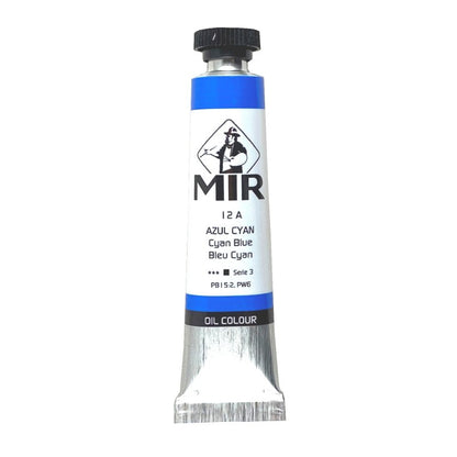 Óleo Extrafino MIR — Azules, Verdes y Violetas · Tubos 20/60/200 ml