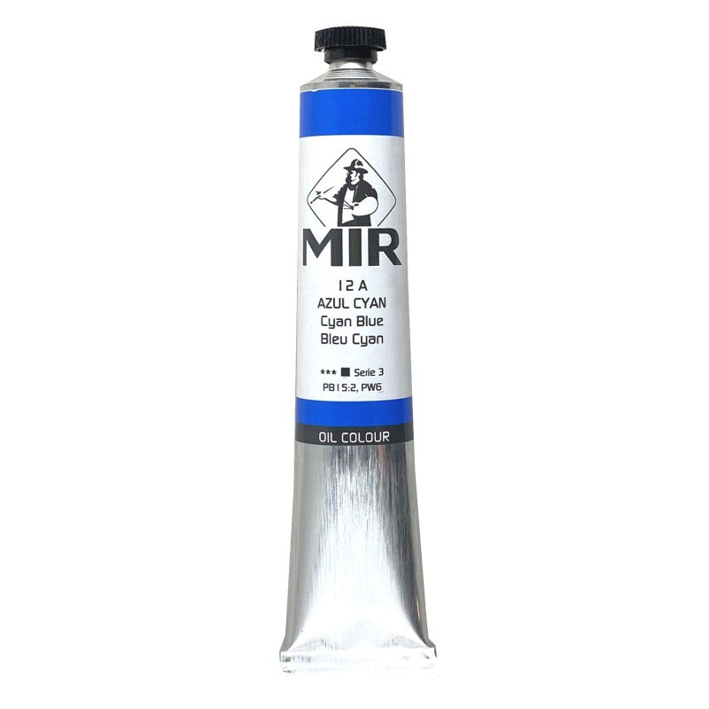 Óleo Extrafino MIR — Azules, Verdes y Violetas · Tubos 20/60/200 ml
