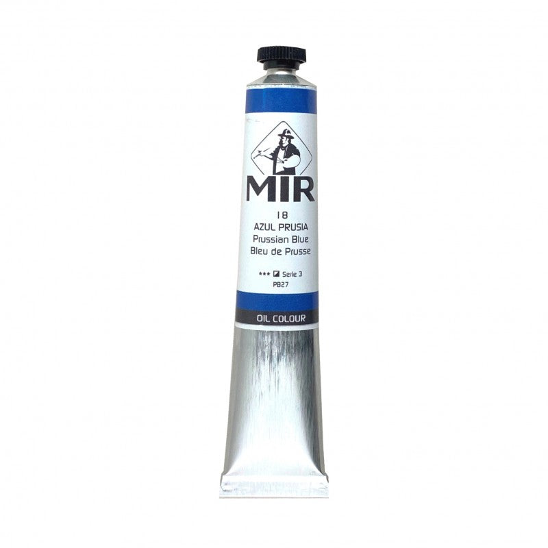 Óleo Extrafino MIR — Azules, Verdes y Violetas · Tubos 20/60/200 ml