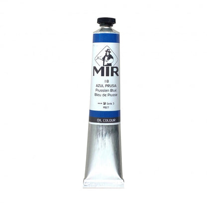 Óleo Extrafino MIR — Azules, Verdes y Violetas · Tubos 20/60/200 ml