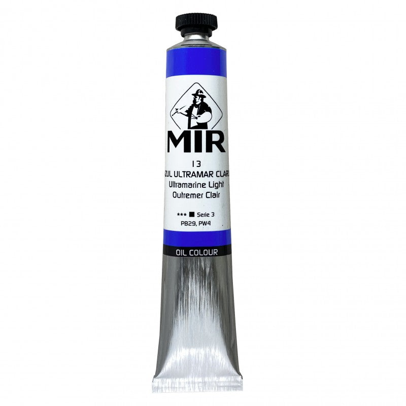 Óleo Extrafino MIR — Azules, Verdes y Violetas · Tubos 20/60/200 ml