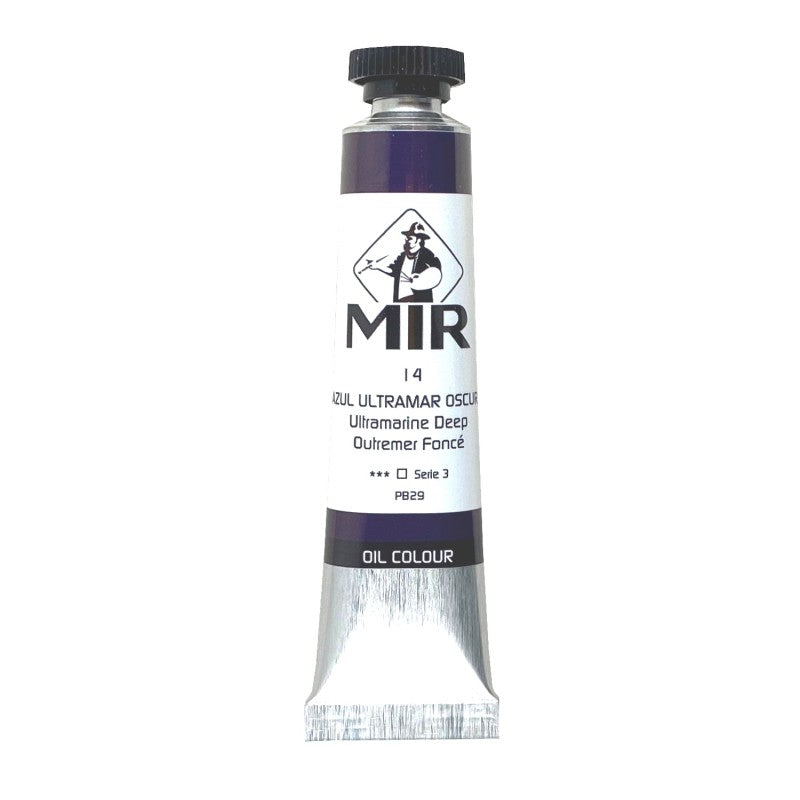 Óleo Extrafino MIR — Azules, Verdes y Violetas · Tubos 20/60/200 ml