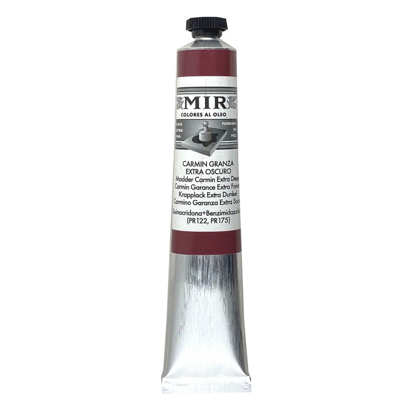 Óleo Extrafino MIR — Tierras, Rojos y Neutros · Tubos 20/60/200 ml