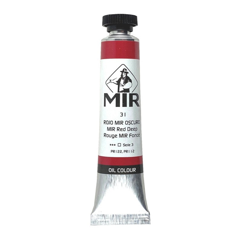 Óleo Extrafino MIR — Tierras, Rojos y Neutros · Tubos 20/60/200 ml