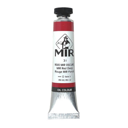 Óleo Extrafino MIR — Tierras, Rojos y Neutros · Tubos 20/60/200 ml