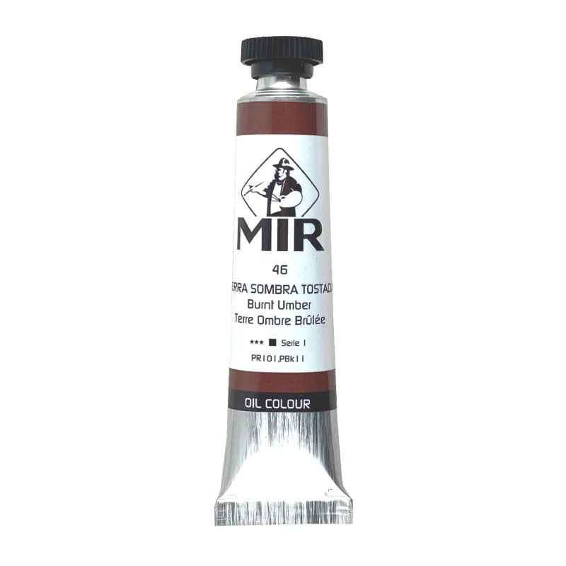 Óleo Extrafino MIR — Tierras, Rojos y Neutros · Tubos 20/60/200 ml