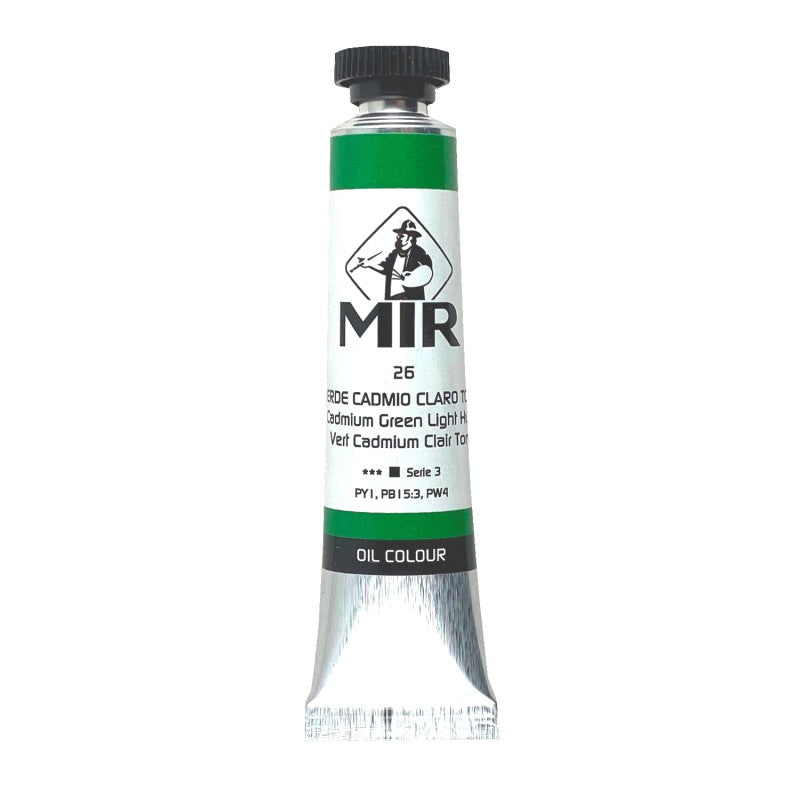 Óleo Extrafino MIR — Azules, Verdes y Violetas · Tubos 20/60/200 ml