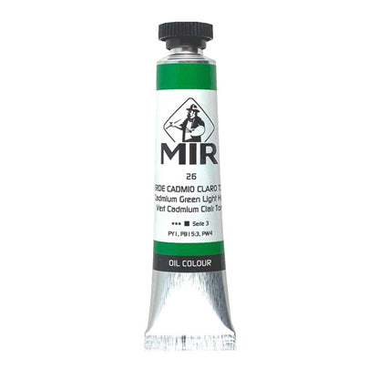 Óleo Extrafino MIR — Azules, Verdes y Violetas · Tubos 20/60/200 ml